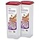 Buddeez Bread Buddy Bread Box Red Lid Pack of 2