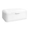 ENLOY Extra Large White Bread Box for Countertop Stainless Steel Bread Storage Bin Vintage Bread Box Large Capacity Bread Keeper Holds Large Loaves