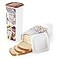 Stock Your Home Bread Container 2 Pack Bread Loaf Keeper Fresh Bread Storage Container Clear Bread Saver Bread Holder Bread Bin for Bun Bagel and Bread Loaf Plastic Bread Box White Brown