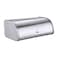 HILFA Stainless Steel Bread Box with Roll Up Lid For Easy Kitchen Counter Storage Bread Bin Holder175X115X75 inch BrushedSB3100BR
