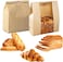 PONGHEI Large Paper Bread Bags for Homemade Sourdough Bread Packaging Bakery Bag for Gifting Label Seal Sticker Included 200 Pack