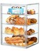 EPSUNORISE Bread BoxLarge Bread Boxs for Kitchen Countertop 4 Layers Adjustable Bread Storage ContainerClear Boxes for Kitchen Counter Breads Box AirtightBread HolderPerfect for Bagel Muffinstranspare