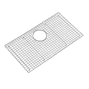 CIPOTAL 264 in x 144 in Rear Drain Sink Grid with Supersoft Silicone Feet in 304 Grade Stainless Steel
