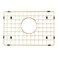 Starstar Sinks Protector Matte Gold 304 Stainless Steel Kitchen Sink Bottom Grid Rack 15 L x 13 W