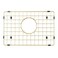 Starstar Sinks Protector Matte Gold 304 Stainless Steel Kitchen Sink Bottom Grid Rack 15 L x 13 W