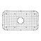 STARSTAR Sinks Protector Matte Black 304 Stainless Steel Kitchen Sink Bottom Grid Rack 26 L x 14 W