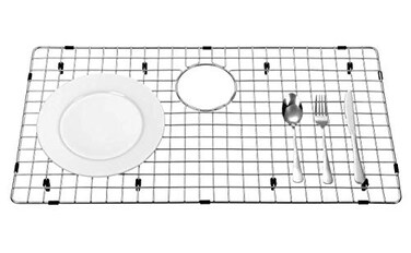Starstar Sinks Protector Stainless Steel Kitchen Sink Bottom Grid Rack 29 L x 15 W