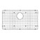 Starstar Sinks Protector Matte Black 304 Stainless Steel Kitchen Sink Bottom Grid Rack 28 L x 16 W