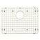 Starstar Sinks Protector Matte Gold 304 Stainless Steel Kitchen Sink Bottom Grid Rack 25 L x 15 W