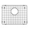 Starstar Sinks Protector Matte Black 304 Stainless Steel Kitchen Sink Bottom Grid Rack 18 L x 15 W