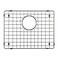 Starstar Sinks Protector Matte Black 304 Stainless Steel Kitchen Sink Bottom Grid Rack 18 L x 15 W