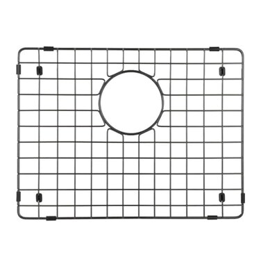 Starstar Sinks Protector Matte Black 304 Stainless Steel Kitchen Sink Bottom Grid Rack 18 L x 15 W