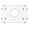 Starstar Sinks Protector Stainless Steel Kitchen Sink Bottom Grid Rack 14 x 11