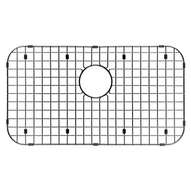 STARSTAR Sinks Protector Matte Black 304 Stainless Steel Kitchen Sink Bottom Grid Rack 26 x 14375 Hole Top
