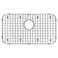 STARSTAR Sinks Protector Matte Black 304 Stainless Steel Kitchen Sink Bottom Grid Rack 26 x 14375 Hole Top