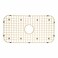 Starstar Sinks Protector Matte Gold 304 Stainless Steel Kitchen Sink Bottom Grid Rack 26 L x 1438 W