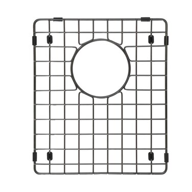 Starstar Sinks Protector Matte Black 304 Stainless Steel Kitchen Sink Bottom Grid Rack 13 L x 15 W
