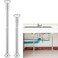 Blulu 2 Pcs Undermount Sink Brackets Stainless Steel Sink Support 1969315 Inch Adjustable Drill Free Support Legs Installation and Repair Kit for Kitchen and Bathroom Silver