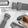 TGEOND 2Pack Flexible Sink Drain Pipes with PTrap With Compatibility for Both 1 14 and 1 12 Sink Openings Fit For Kitchen and Bathroom Sink The Silicone Nut LeakProof