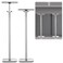 CebraBounze 2 Pack Undermount Sink Support Brackets Adjustable Stainless Steel Sink Support Legs Installation and Repair Kit System for Kitchen Bathroom 1822inches