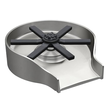 KRAUS CleanMate Glass Rinser for Kitchen Sink in SpotFree Stainless Steel Color Finish KGR500SFS