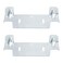 DONFON 3824301120A Steel Hanging Bracket Wall Hung Sink Bracket for WallMounted Sink Featuring Multiple Holes for Securing the Threaded Stud Backplate 2 Pack