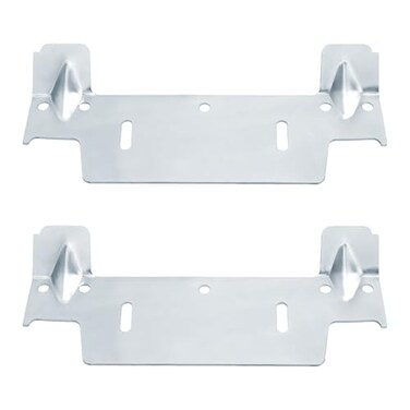DONFON 3824301120A Steel Hanging Bracket Wall Hung Sink Bracket for WallMounted Sink Featuring Multiple Holes for Securing the Threaded Stud Backplate 2 Pack