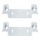DONFON 3824301120A Steel Hanging Bracket Wall Hung Sink Bracket for WallMounted Sink Featuring Multiple Holes for Securing the Threaded Stud Backplate 2 Pack