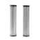 Westbrass F400R Replacement Filter Cartridges for F400 Under Sink Inline Filter Unit and Instant Hot or Pure Water Dispenser Faucets White 2Pack