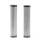 Westbrass F400R Replacement Filter Cartridges for F400 Under Sink Inline Filter Unit and Instant Hot or Pure Water Dispenser Faucets White 2Pack