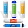 Express Water CSGIM5 6 Months Reverse Osmosis System Replacement Filter Set 5 Filters with 50 GPD RO Membrane Carbon GAC ACB PAC Filters Sediment SED Filters 10 inch Size Water Filters