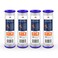 Aquaboon 1 Micron Pleated Water Filter 10 x 25 Whole House Sediment Filter Replacement Cartridge Compatible with WFPFC3002 WHKFWHPL 4Pack