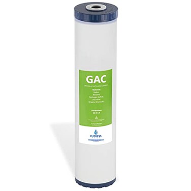 Express Water Granular Activated Carbon Replacement Filter Whole House Replacement Water Filter GAC High Capacity Water Filter 5 Micron Water Filter 45 x 20 inch