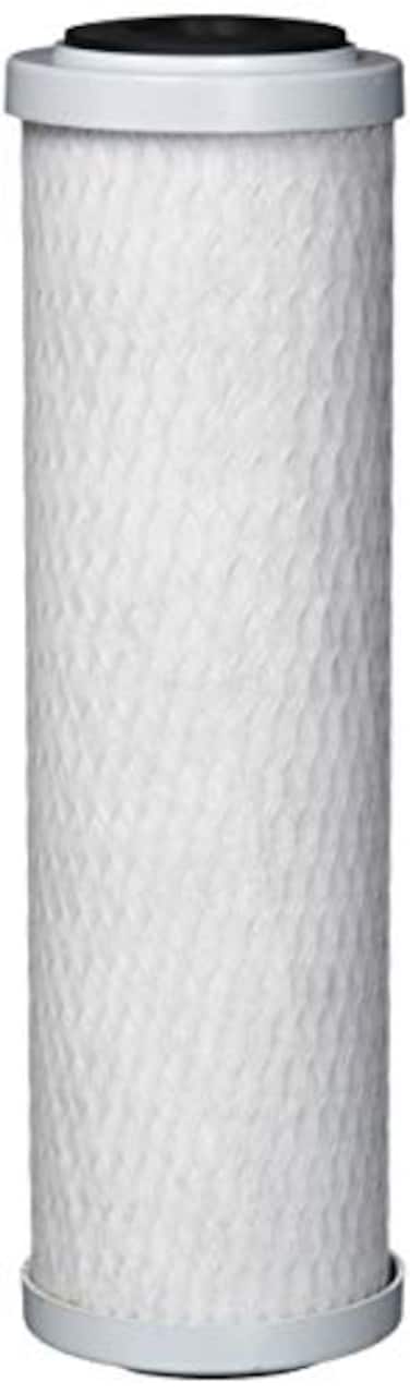 Pentek Pentair SCBC10 Carbon Water Filter 10Inch Under Sink SilverImpregnated Carbon Block Replacement Cartridge 10 x 25 05 Micron White