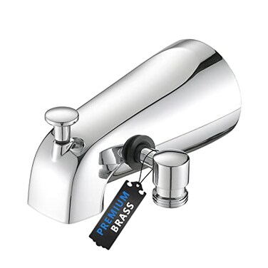 PROOX All Metal Tub Spout with Diverter Chrome Diverter Tub Spout for Hand Shower
