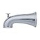 DANCO Decorative Bathtub Faucet Spout with Pull Up Diverter 6 Inch Length Chrome Finish 10315