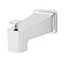 Speakman S1569 Kubos Bathtub Spout with Diverter for Stylish Bathroom Dcor Polished Chrome