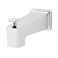 Speakman S1569 Kubos Bathtub Spout with Diverter for Stylish Bathroom Dcor Polished Chrome