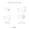 Moen S12105BG Weymouth 12Inch Slip Fit Connection NonDiverting Tub Spout Brushed Gold