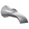 Moen S3836 Doux 12Inch Slip Fit Connection NonDiverting Tub Spout Chrome
