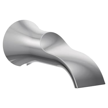 Moen S3836 Doux 12Inch Slip Fit Connection NonDiverting Tub Spout Chrome