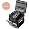 COVERQUE Carrying Case for Bartesian Cocktail Machine Insulated Cocktail Maker Travel Bag with Pocket for Bartesian Cocktail Capsules Straw Accessories Gray