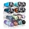 spospo Stackable Water Bottle Organizer Large Compartment Water Bottle Holder 4 Tier Clear Water Bottle Organizer for Cabinet Bottle Rack for Kitchen Organization and Storage Hold 16 Bottles