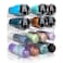 spospo Stackable Water Bottle Organizer Large Compartment Water Bottle Holder 4 Tier Clear Water Bottle Organizer for Cabinet Bottle Rack for Kitchen Organization and Storage Hold 16 Bottles