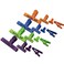 Chef Craft Select Plastic Bag Clip Set 16 piece set BlueGreenOrangePurple