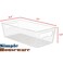 Simple Houseware Kitchen Can Organizer Clear Bin for CabinetPantryRefrigeratorFreezerFridge