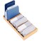 KitchenEdge Bamboo Kitchen Towel and FoodStorage Organizer Perfect for Kitchen Drawers Cabinets Pantry 5 Adjustable Wall Inserts Organize Store Plastic Food Containers
