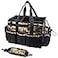 SCAVATA Wearable Cleaning Caddy Organizer with Handle Shoulder Straps for Housekeepers Under Sink Car Cleaning Tool Organizer Bag with 4 Foldable Dividers Camouflage