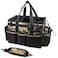 SCAVATA Wearable Cleaning Caddy Organizer with Handle Shoulder Straps for Housekeepers Under Sink Car Cleaning Tool Organizer Bag with 4 Foldable Dividers Camouflage