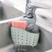 VANVENE Kitchen Sink Shelf Soap Sponge Drain Rack Holder Double Decker Hanging Basket Storage Suction Cup Kitchen Organizer Sink Accessories Wash DropshippingBlue1Pcs